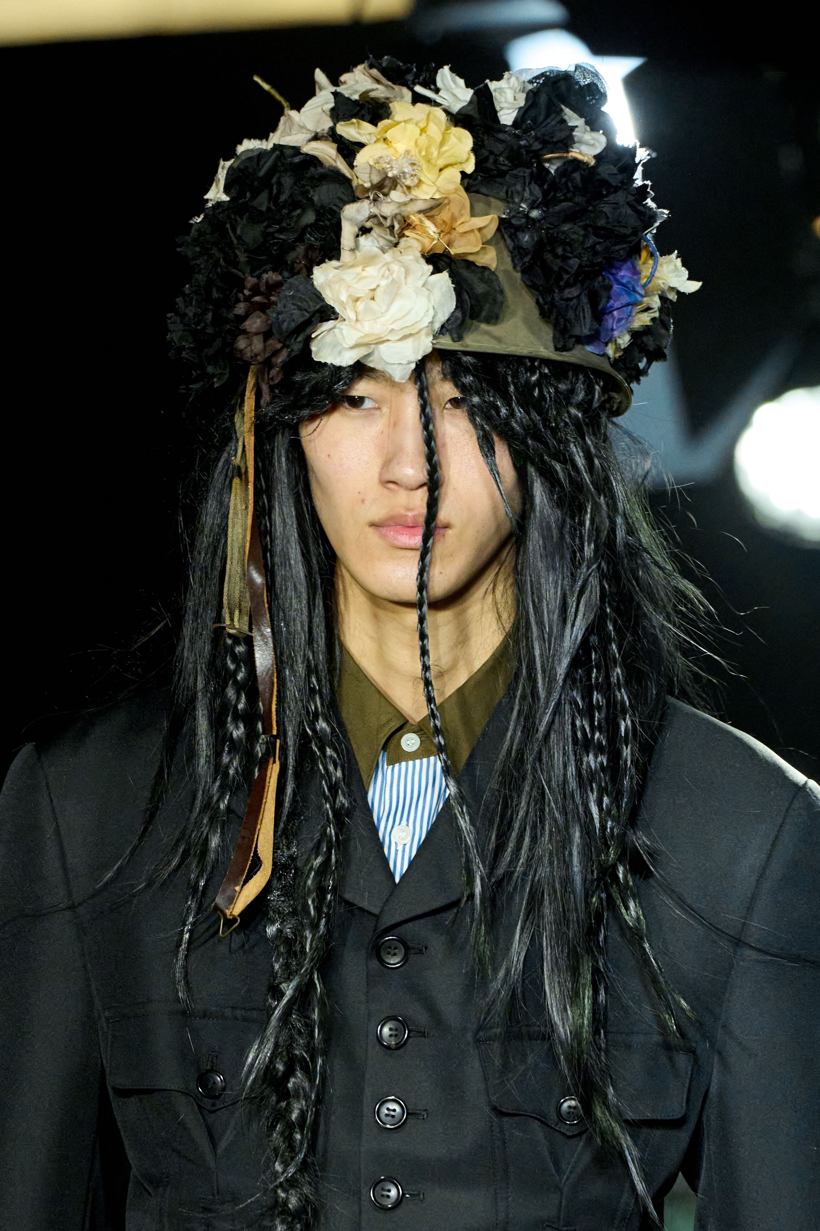 FLORAL HELMET HAT