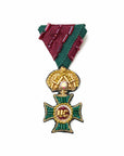 CROWN BROOCH (GREEN)