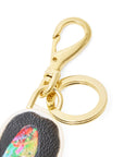 BRUSH KEYCHAIN POUCH